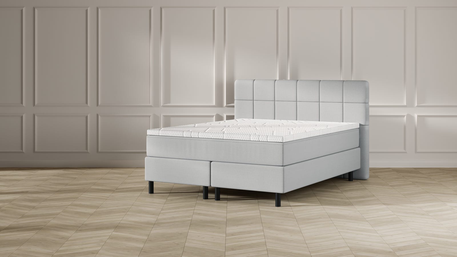 LG - Tufted HBD - Black feet - Premium topper
