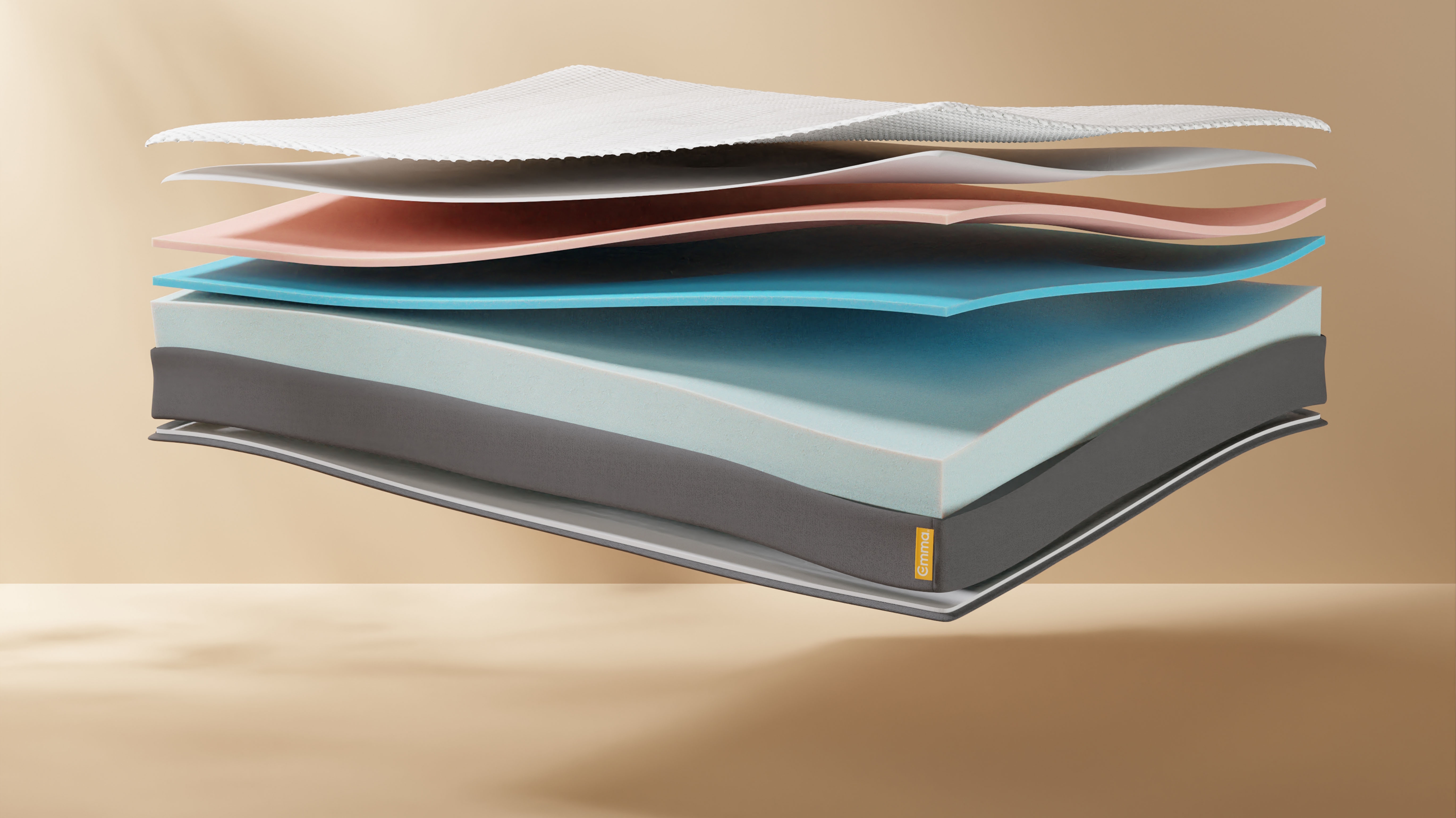 Comfort_Plus_DarkGreyCover_Mattress_MX_Exploded_Gallery