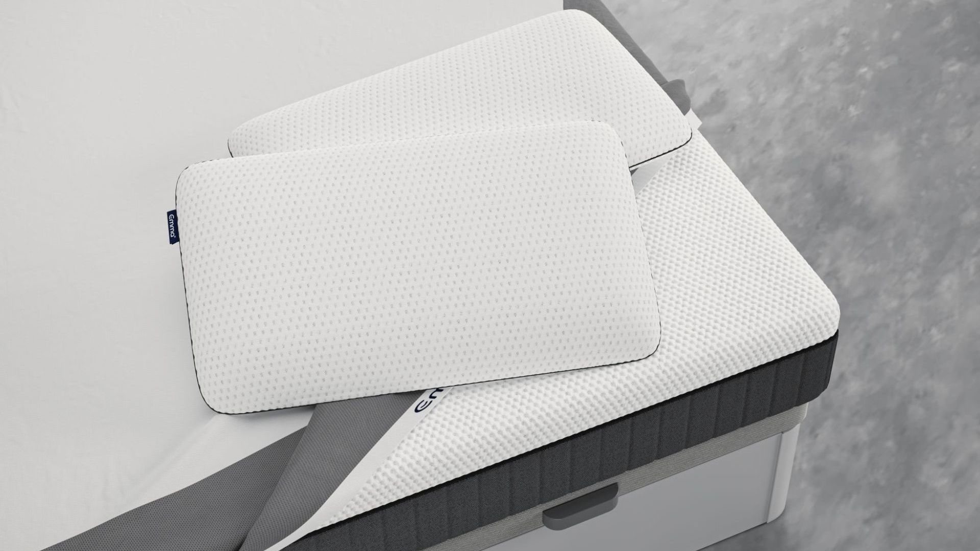 Almohada en un colchón Emma