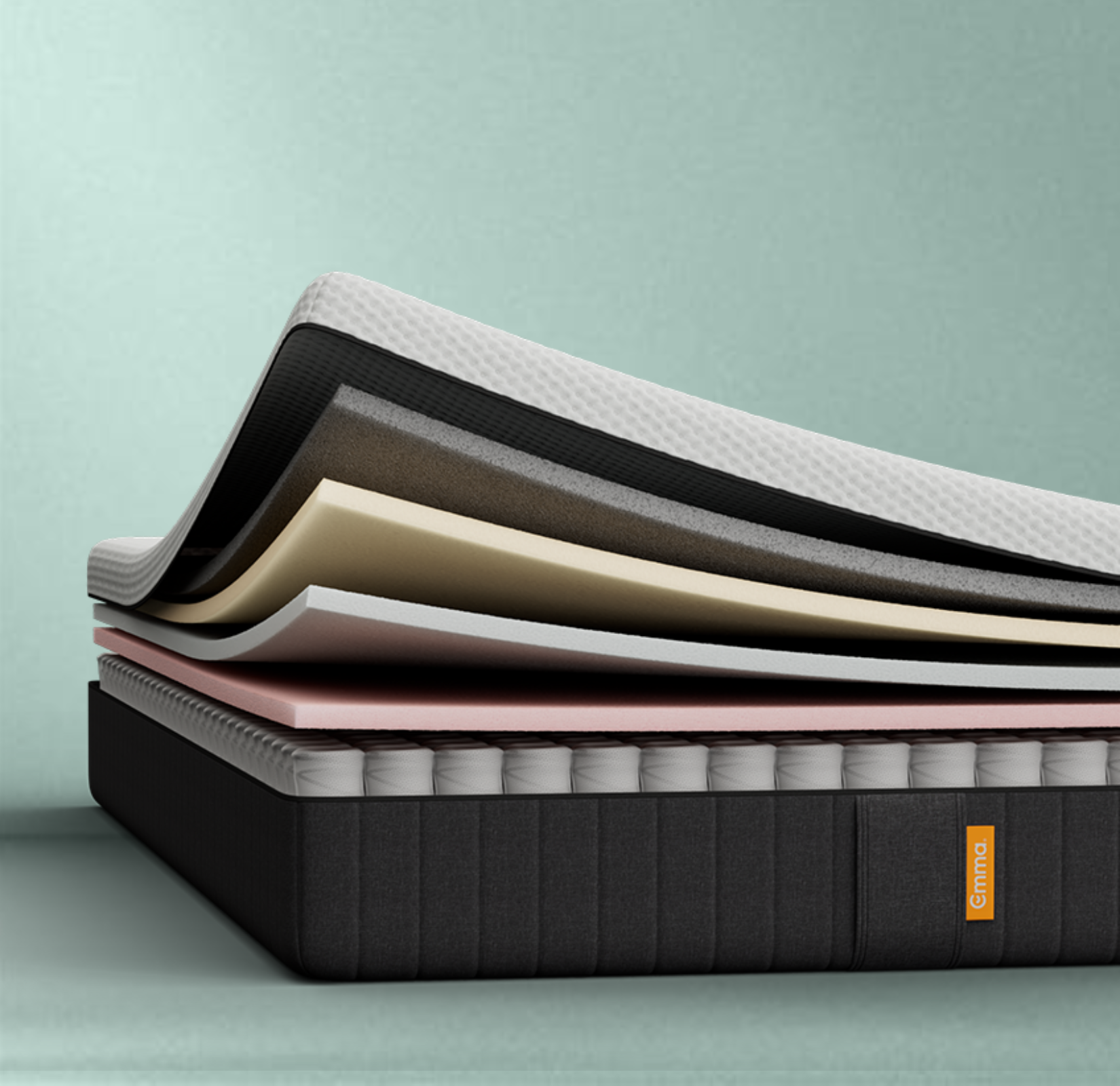 Emma Refurbished Original Pro Mattress - Temperature regulation for better and deeper sleep.