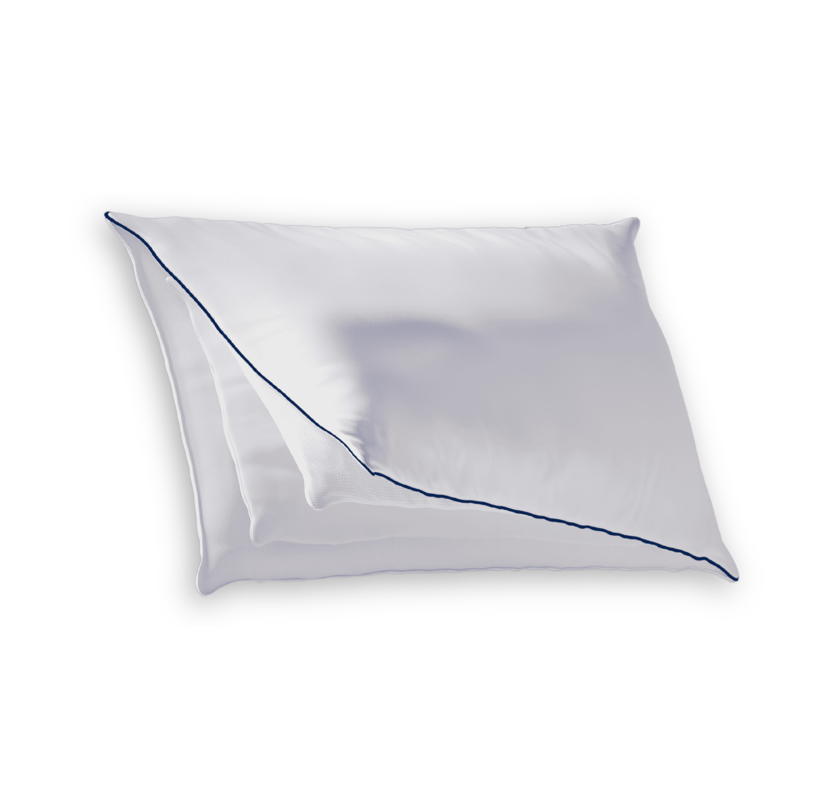 Emma Premium Flauschkissen mit sichtbaren Schichten.