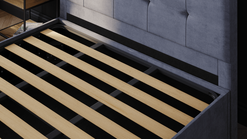 fixation latte sommier