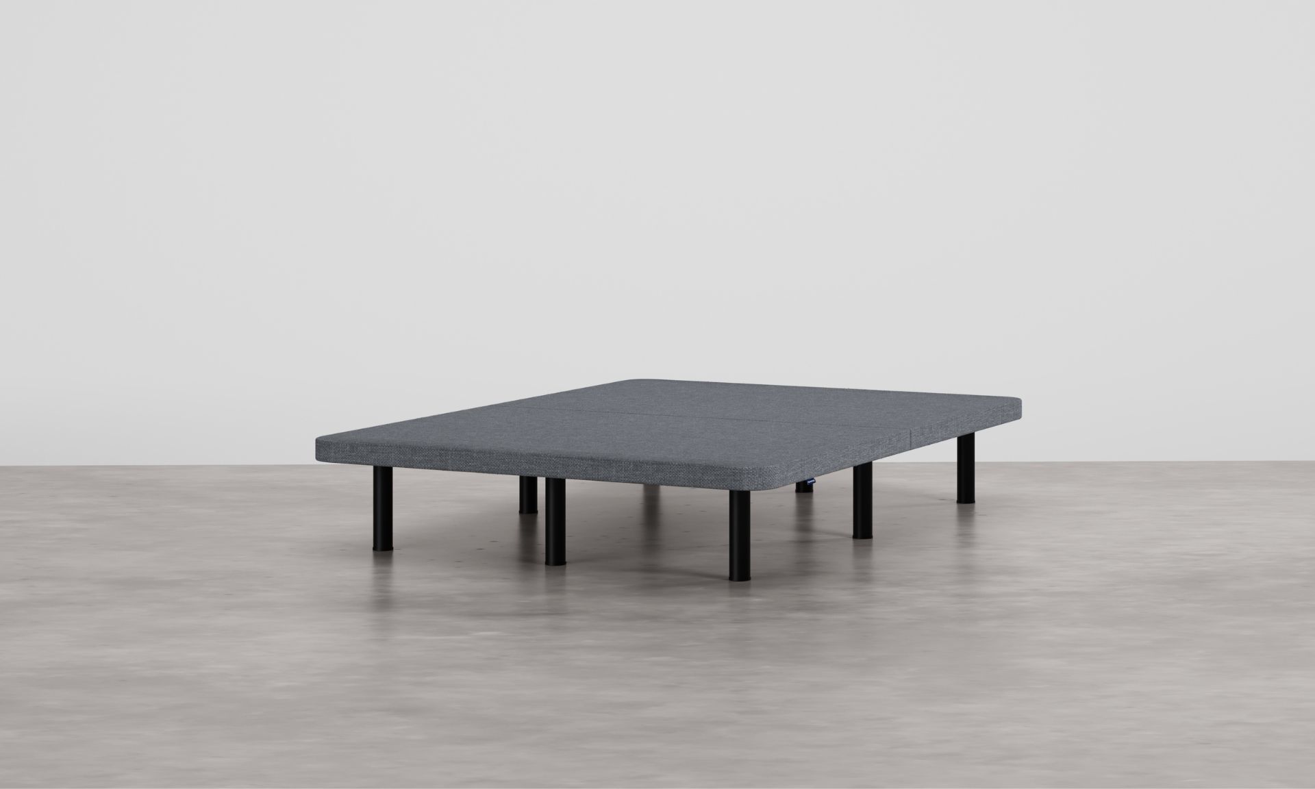 Base tapizada gris Emma