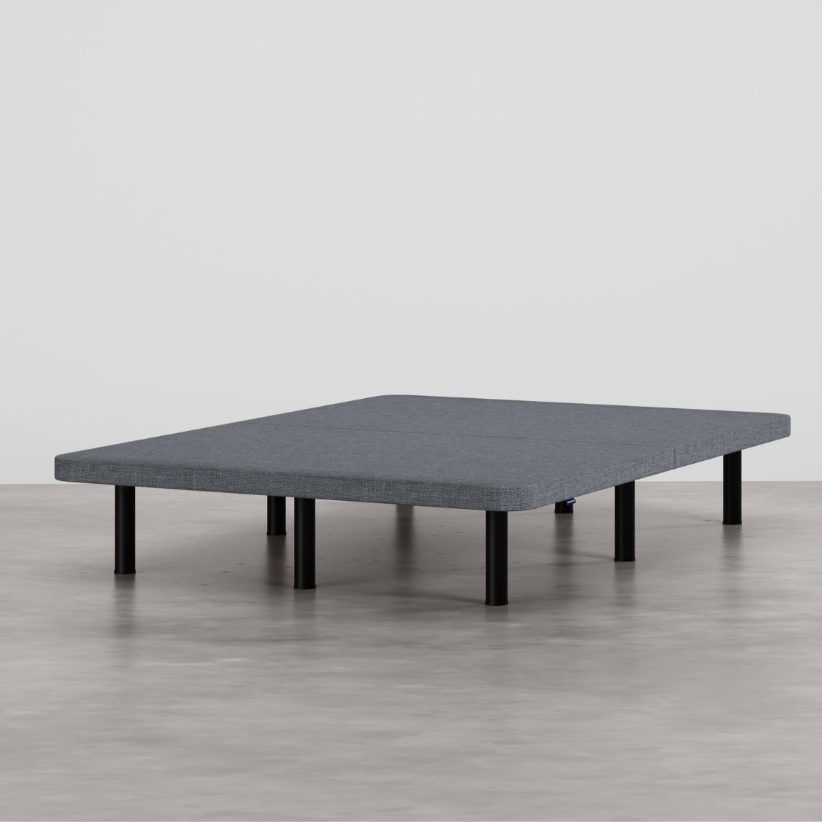 Base tapizada gris Emma