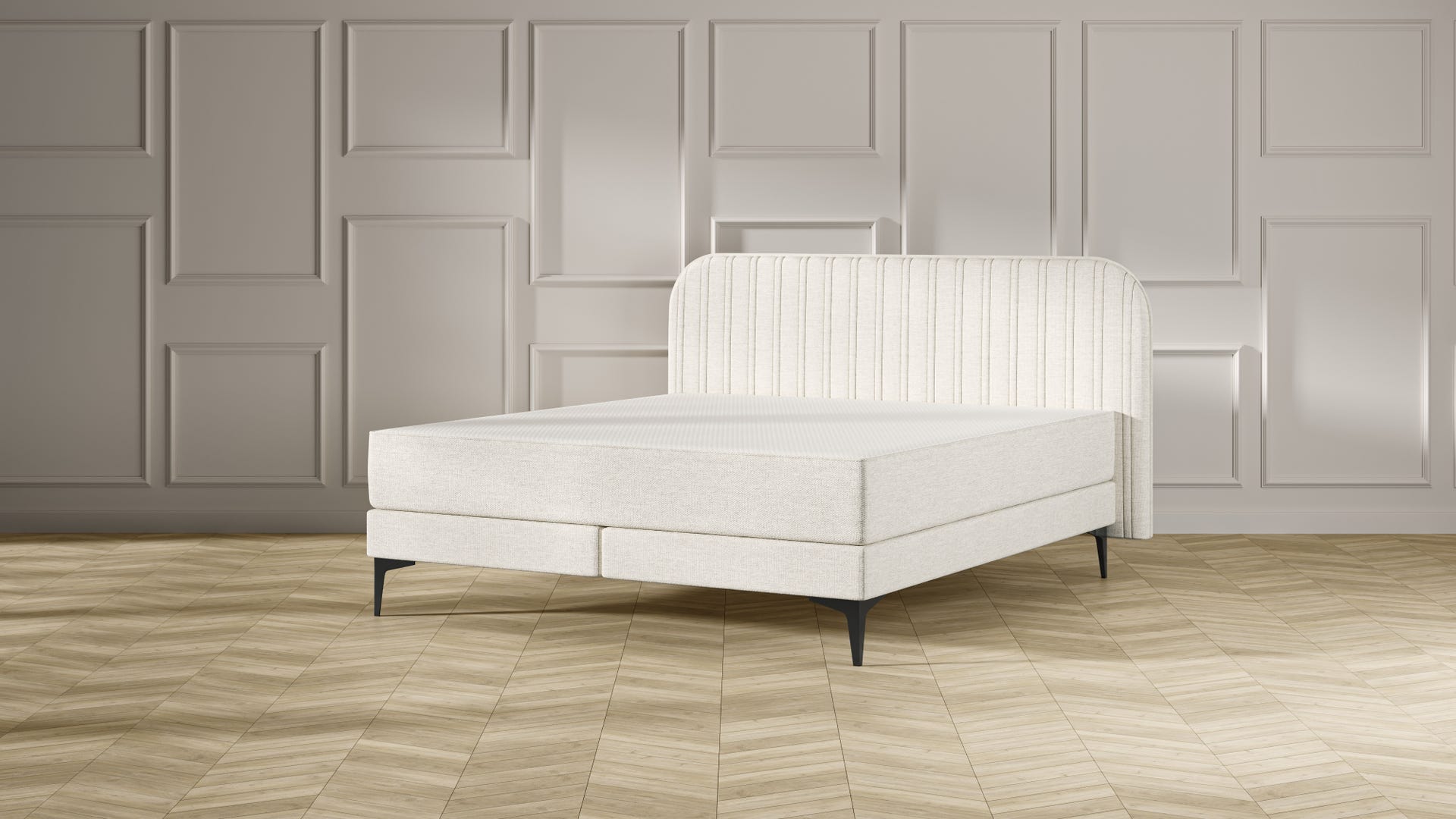 BSBV2_StripedHB Beige Metal