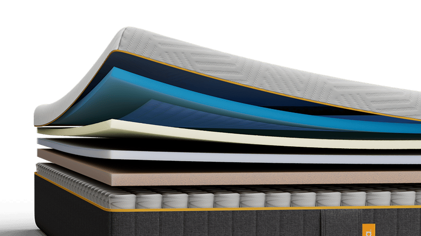 White Emma mattress shown on a neutral background.