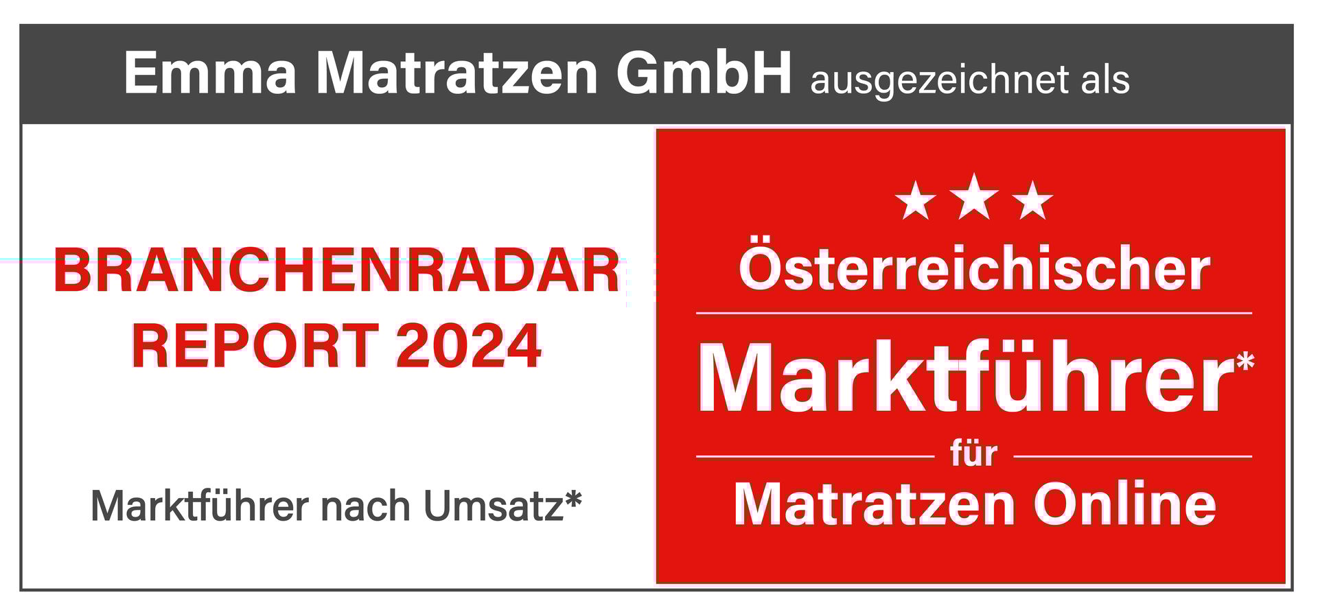 Österreichs Nr. 1 im Online-Matratzenmarkt Branchenradar Report 2024