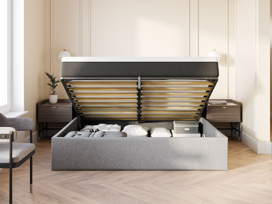 Ottoman Sofa Bed With Timber Slats Two Birds Home