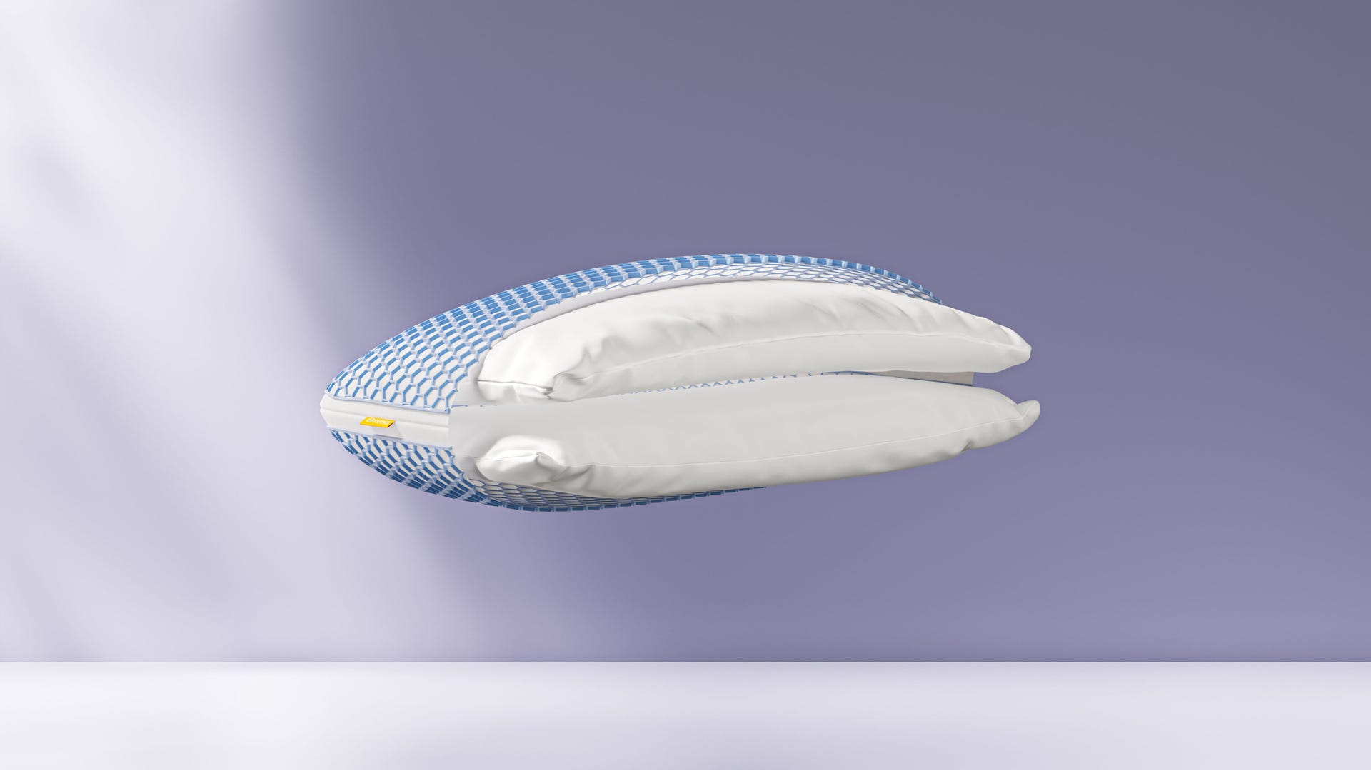 Descubre la Almohada Elite Microfiber con capas intercambiables y funda Gel Grid, diseñada para ofrecer un soporte óptimo y regulación de temperatura.