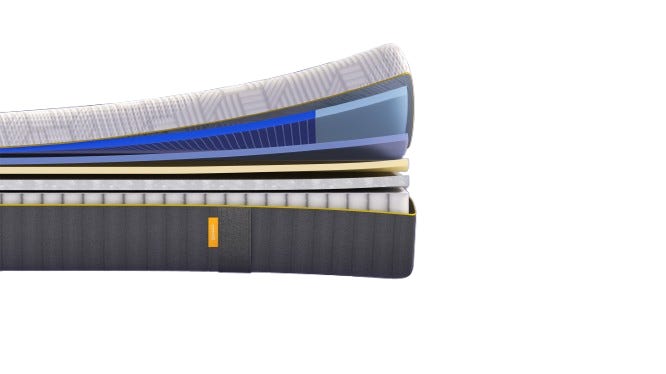 Colchón AirGrid Elite. Tecnología AirGrid™: sensación de flotación y frescura.