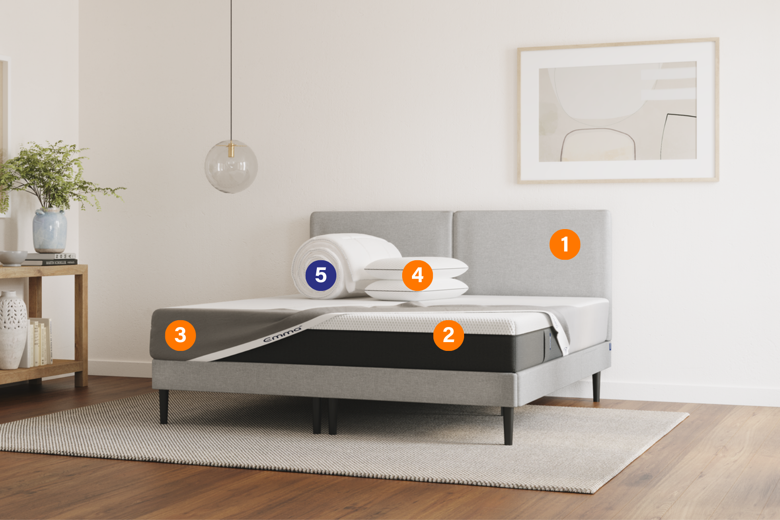 Emma Original Bed Bundle