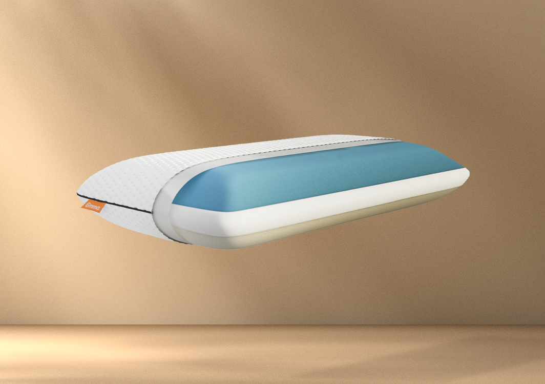 Almohada viscoelástica emma original con 3 capas ajustables