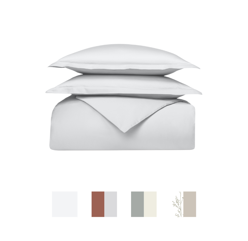 Emma Bed Linen 100% Cotton Sateen Set - our most luxurious bedding set