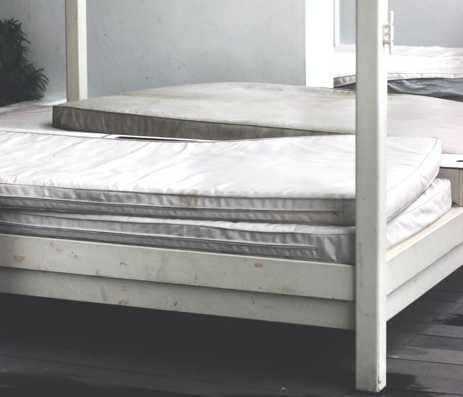 moisissure sur matelas