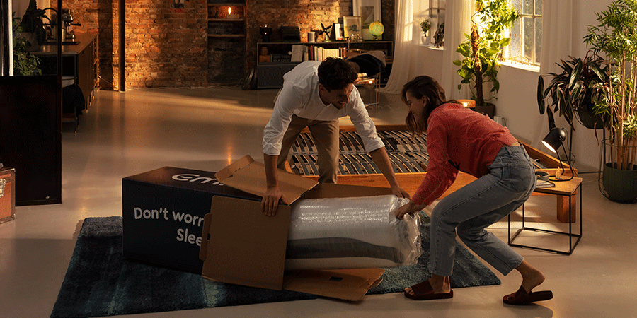 matelas roulé