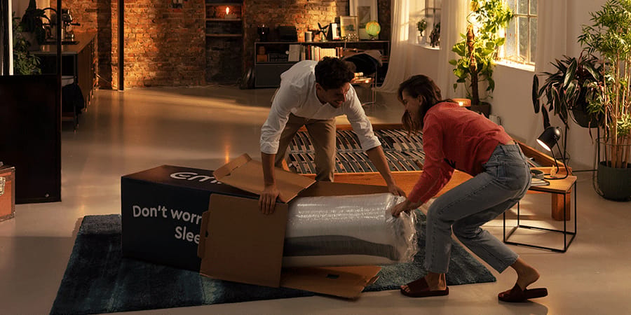 matelas roulé