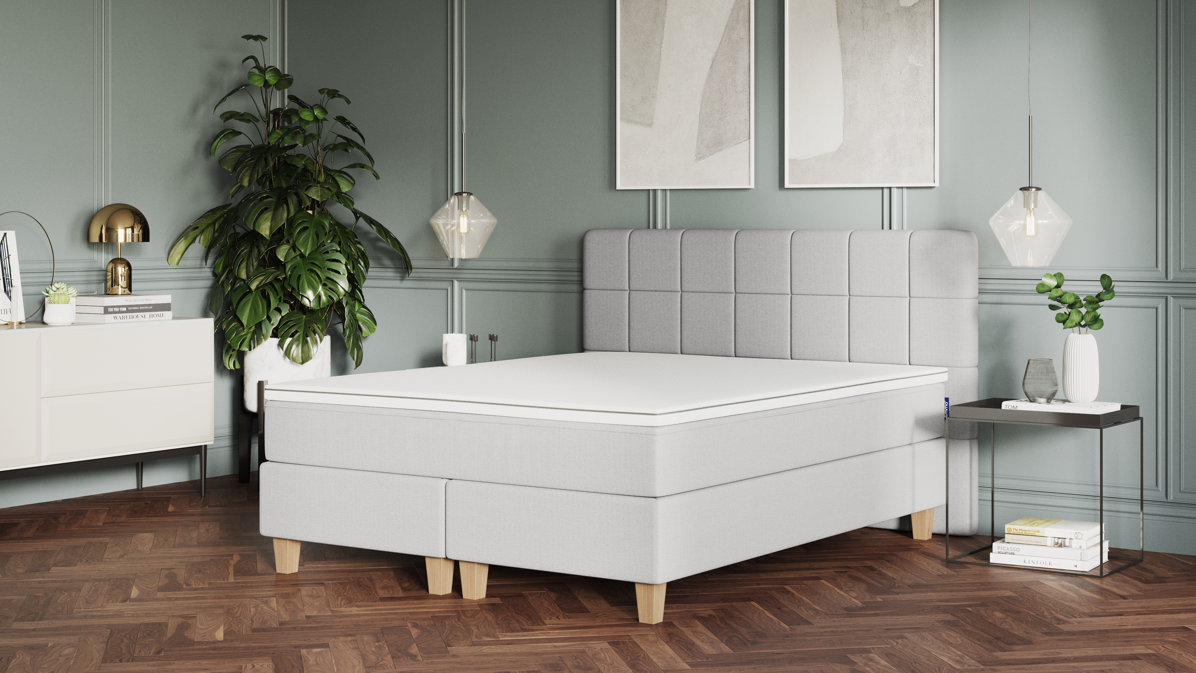 Lit Boxspring Deluxe