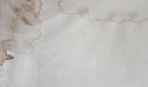 Auréole sur matelas