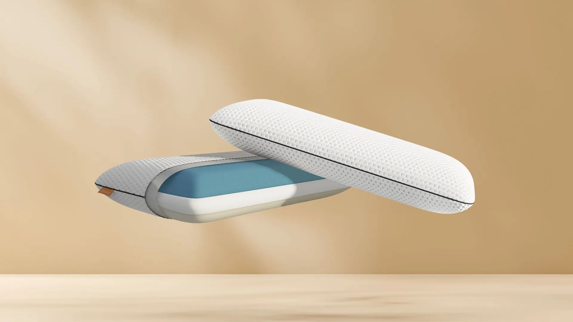 Imagem de duas almofadas Emma empilhadas