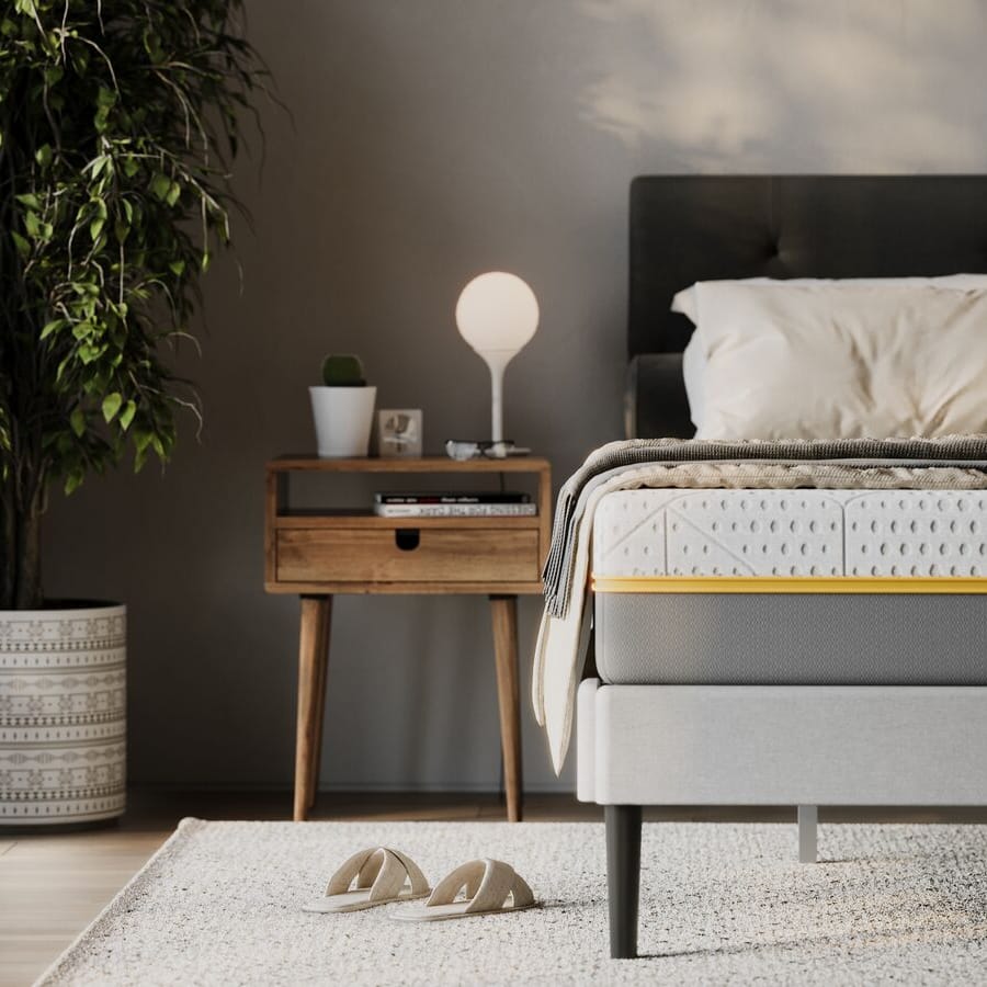 Colchón elite en un cuarto