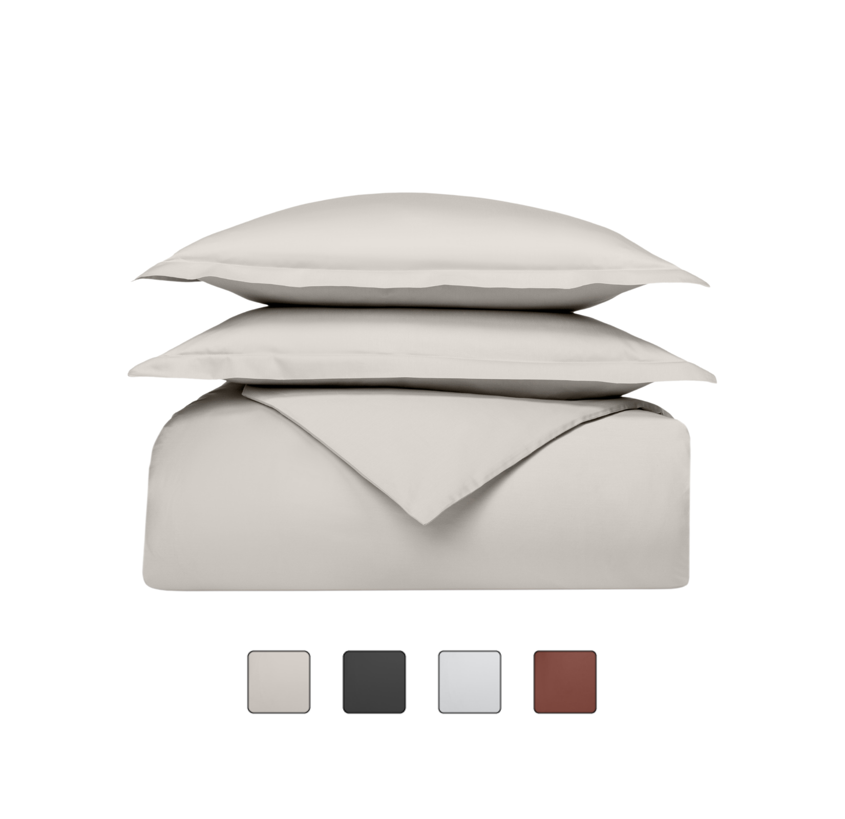 Emma Premium+ Bettwäsche Set in Beige.