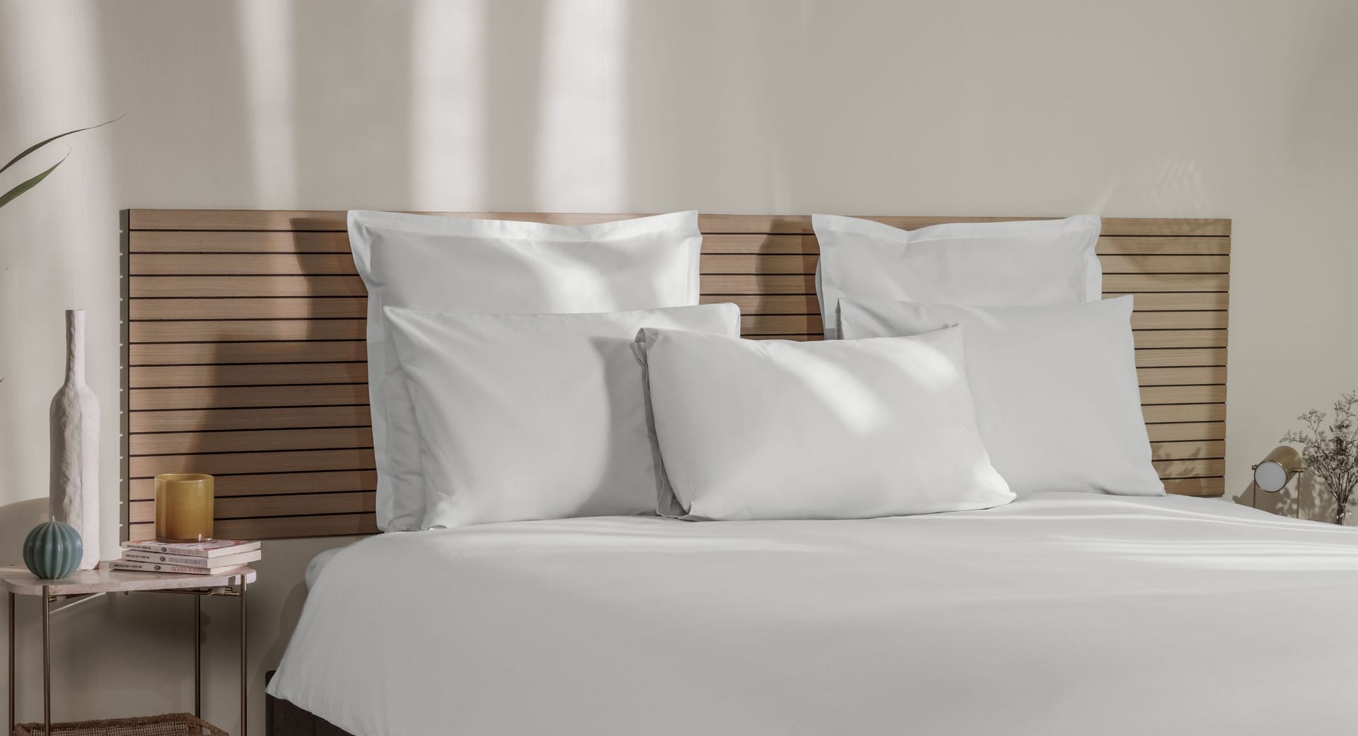 Emma Percale Cotton Bed Linen - Subtle, matte finish for comfort