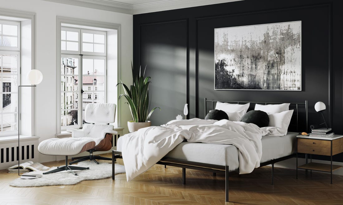 Emma Metal Bed - Stability meets style.