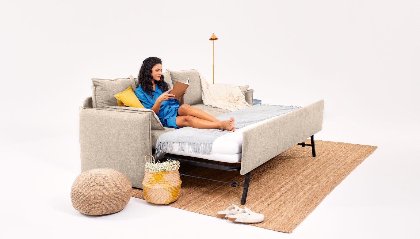 Emma Sofa Bed - customizable and adaptable.