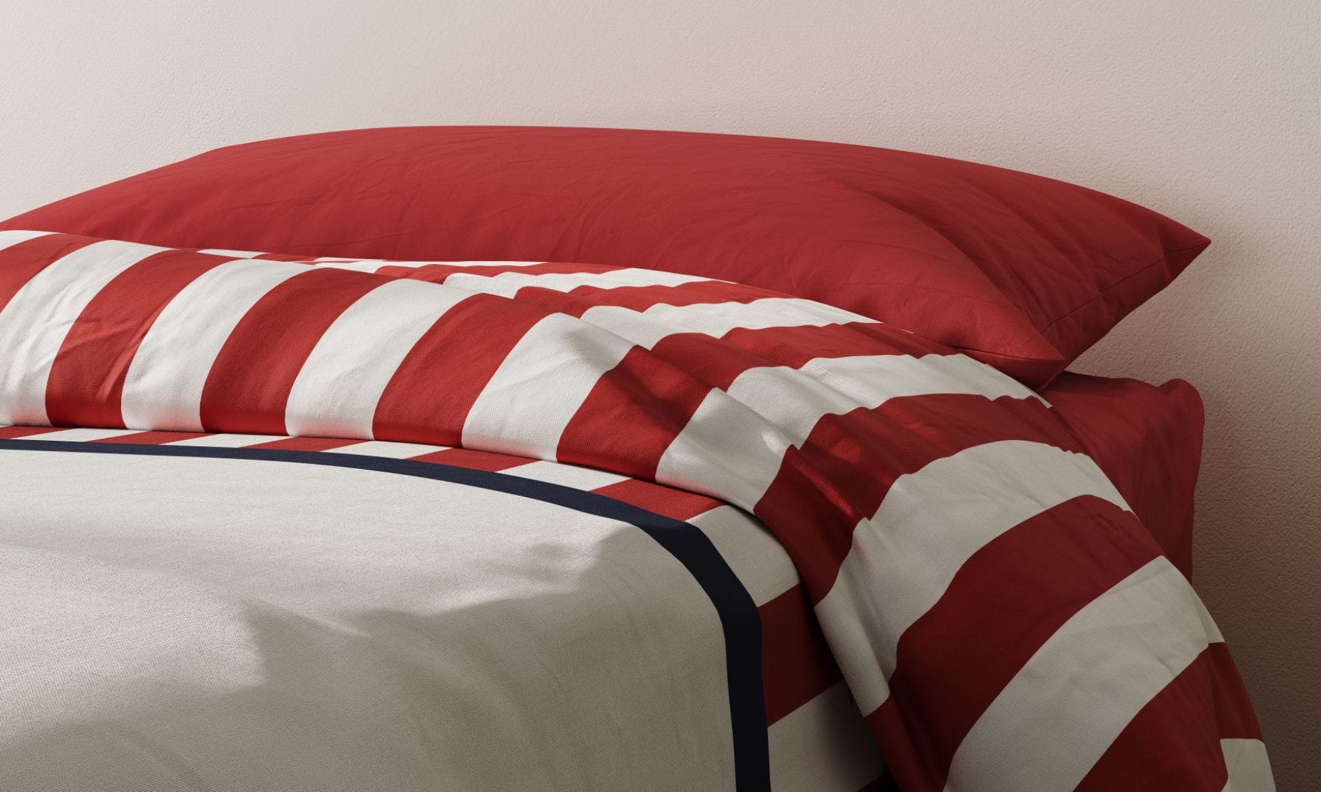 Set ropa de cama Atlético de Madrid Emma_detalle almohada