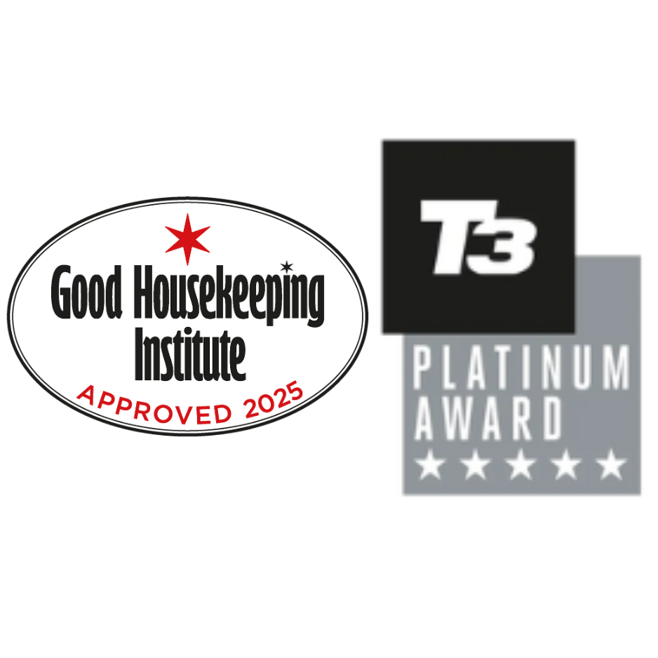 Good Housekeeping Institute approved 2025 and T3 Platinum award.