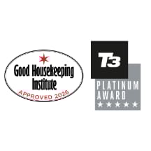 Good Housekeeping Institute approved 2026 and T3 Platinum award.