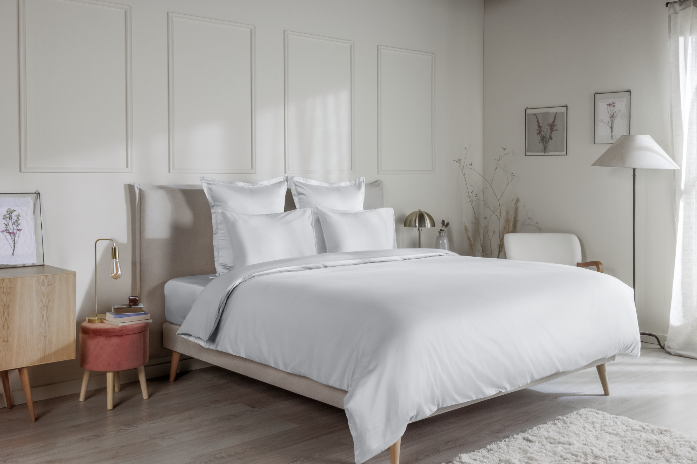 Housse de couette 100% Satin de coton | Emma