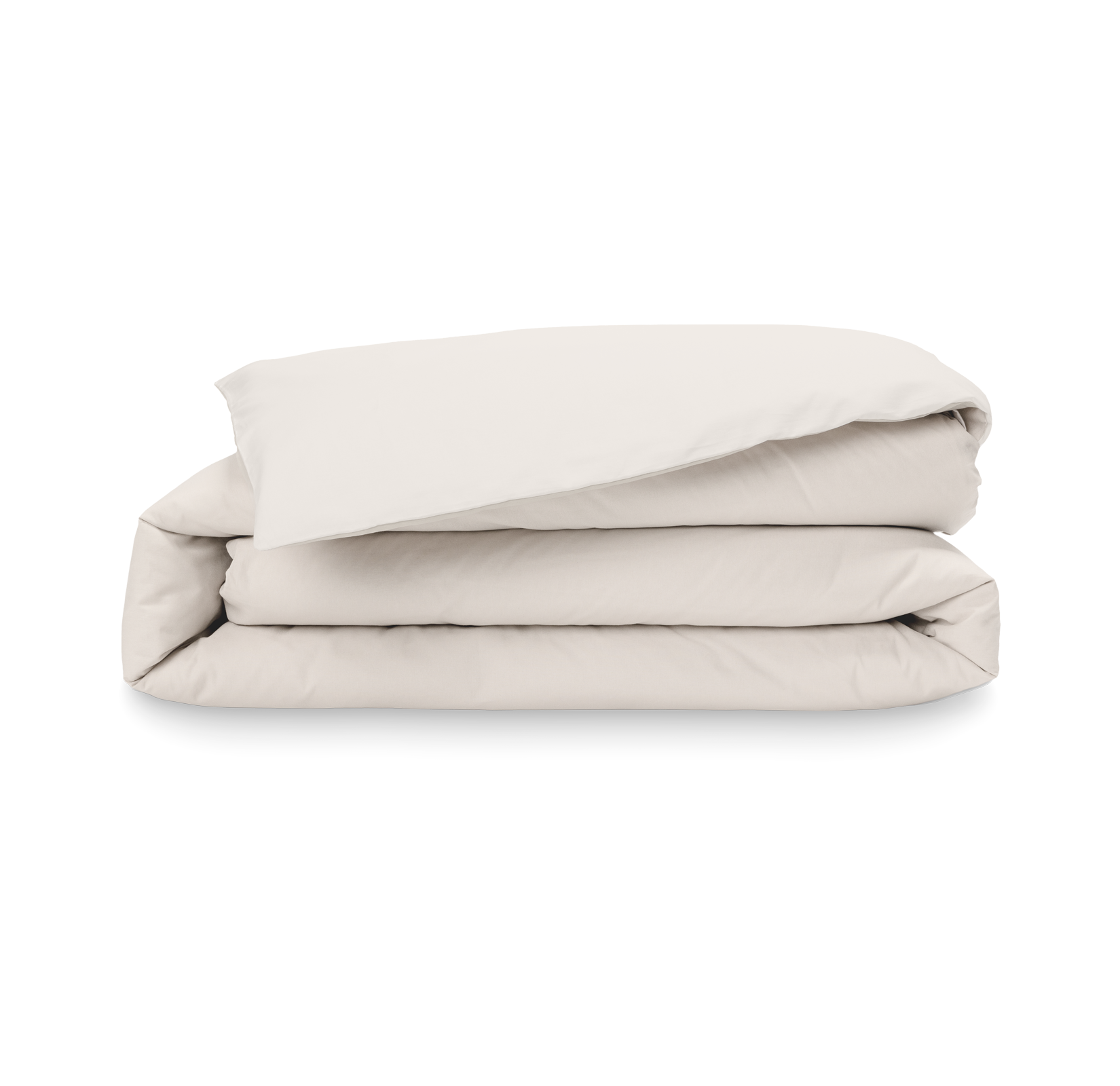 Copripiumino beige piegato