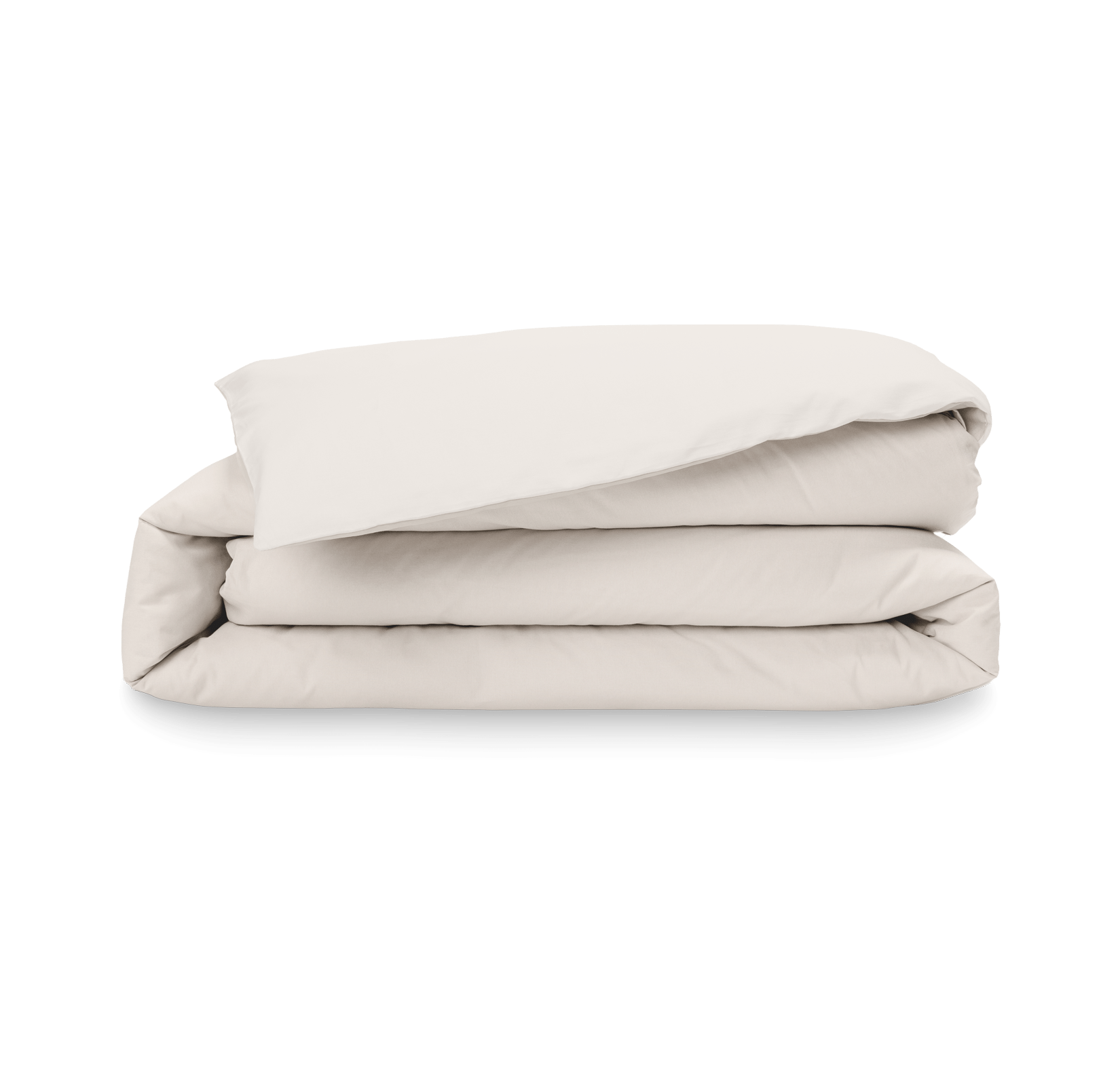 Copripiumino beige piegato