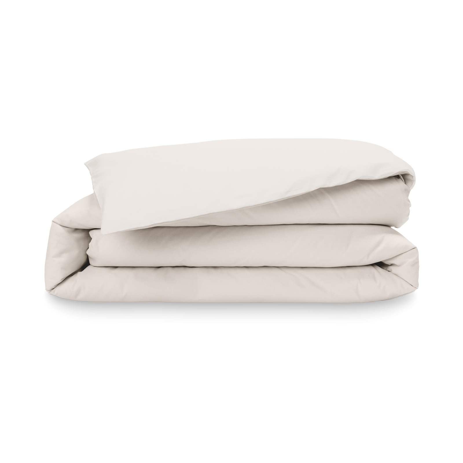 Copripiumino beige piegato