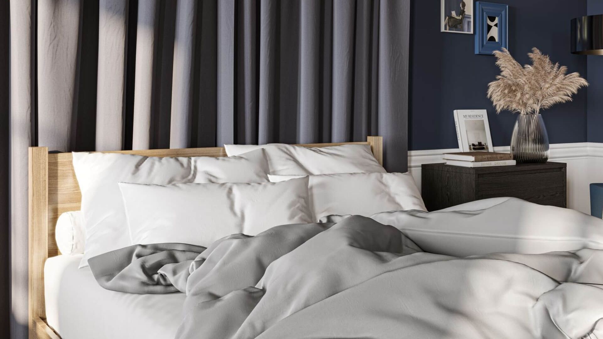 lenzuolo sopra in percalle grigio