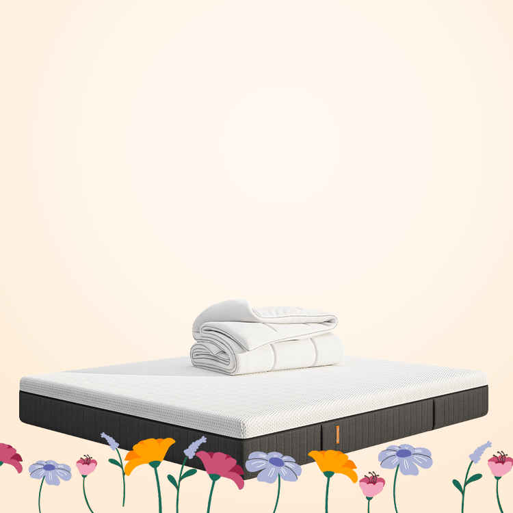 Emma Spring & Autumn Duvet Mattress - Spring themed background