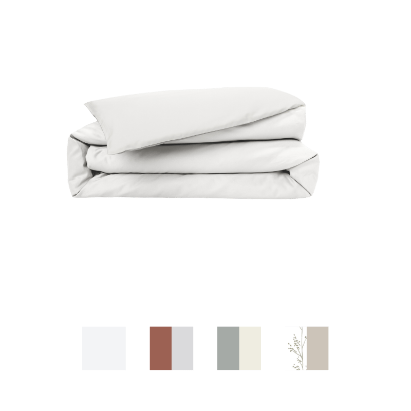 Emma Bed Linen 100% Cotton Sateen Duvet Cover