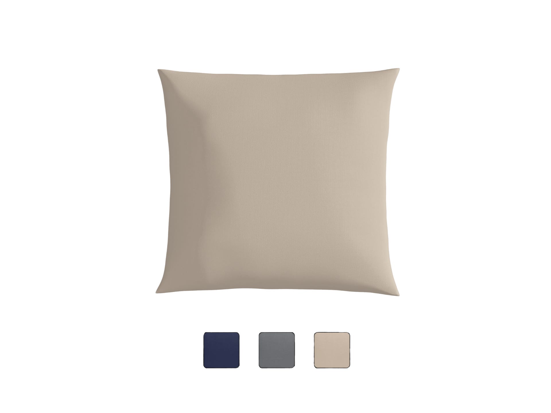 Emma Premium Kopfkissenbezug in Beige.
