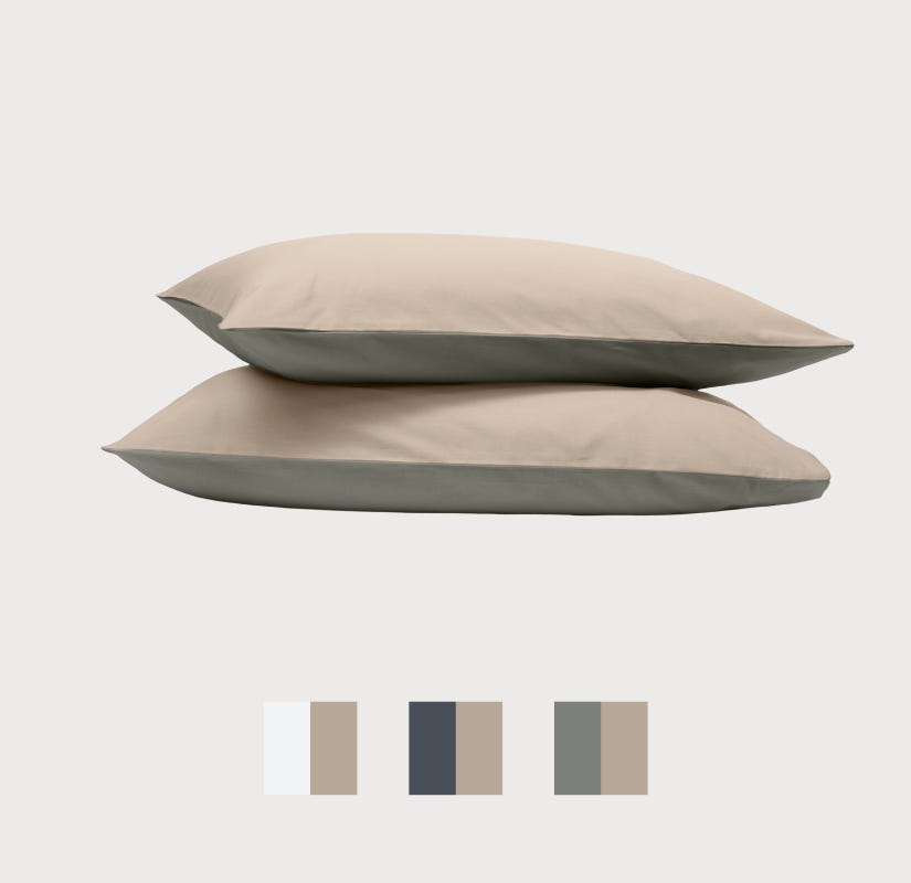 Emma Bed Linen Essential Cotton Pillowcases