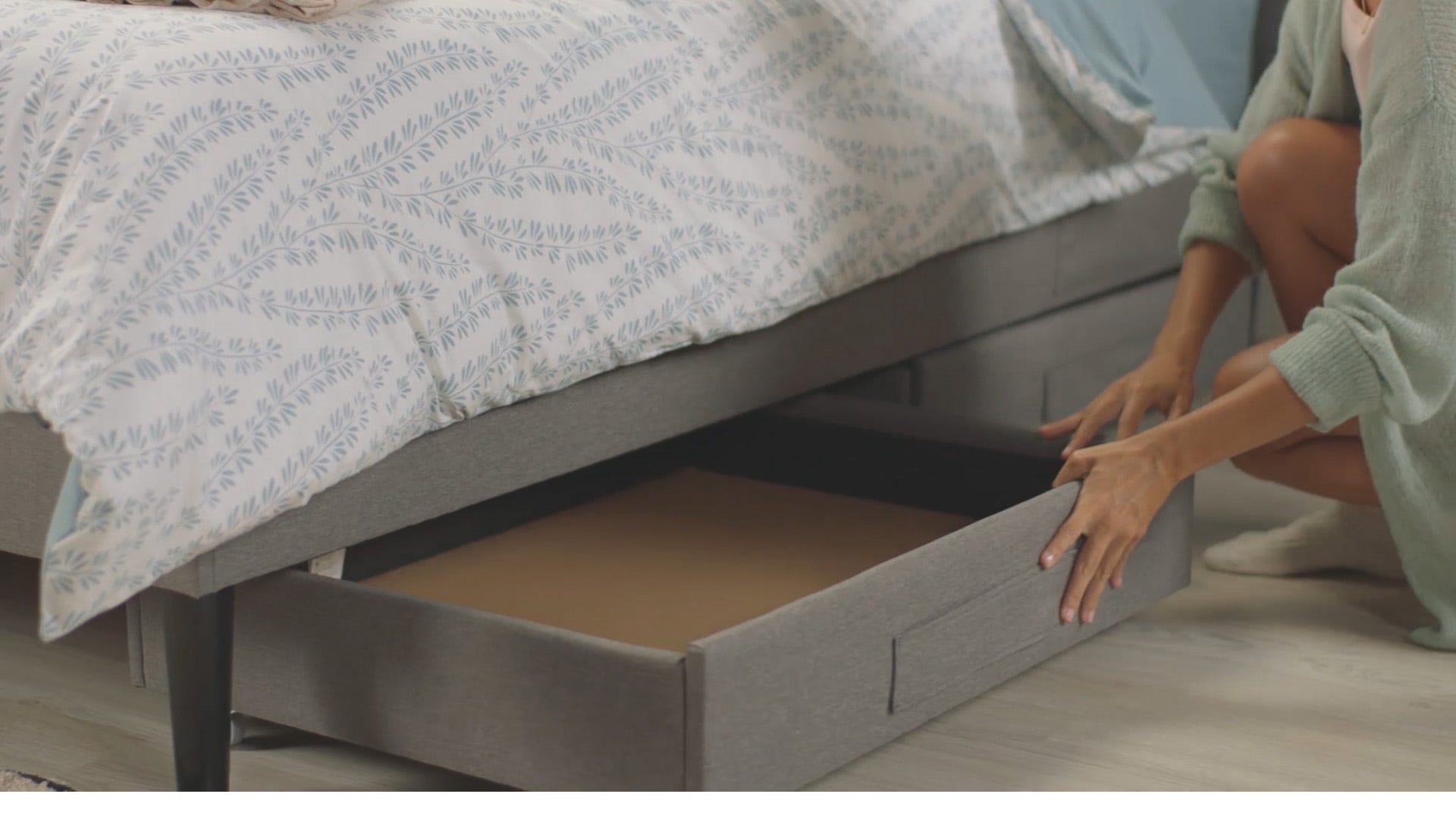 Emma Signature Bed - customise your under-bed storage