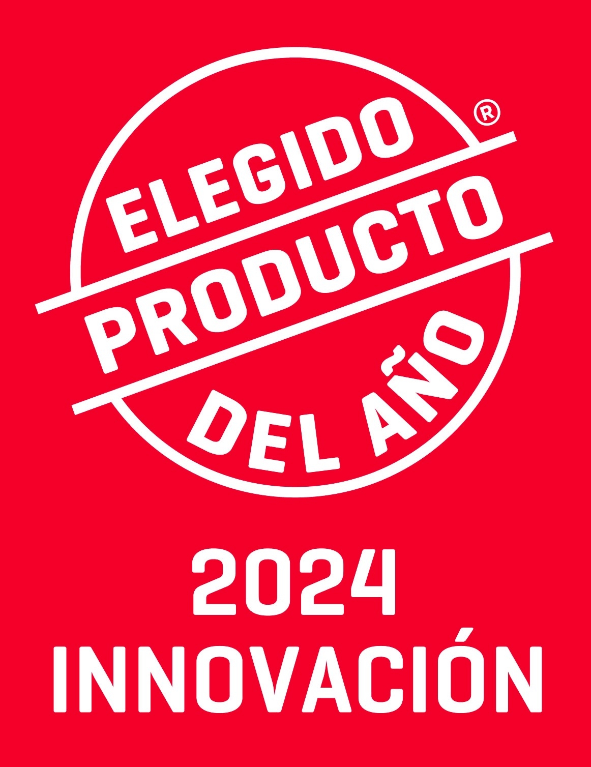 Sello rojo producto del año 2024
