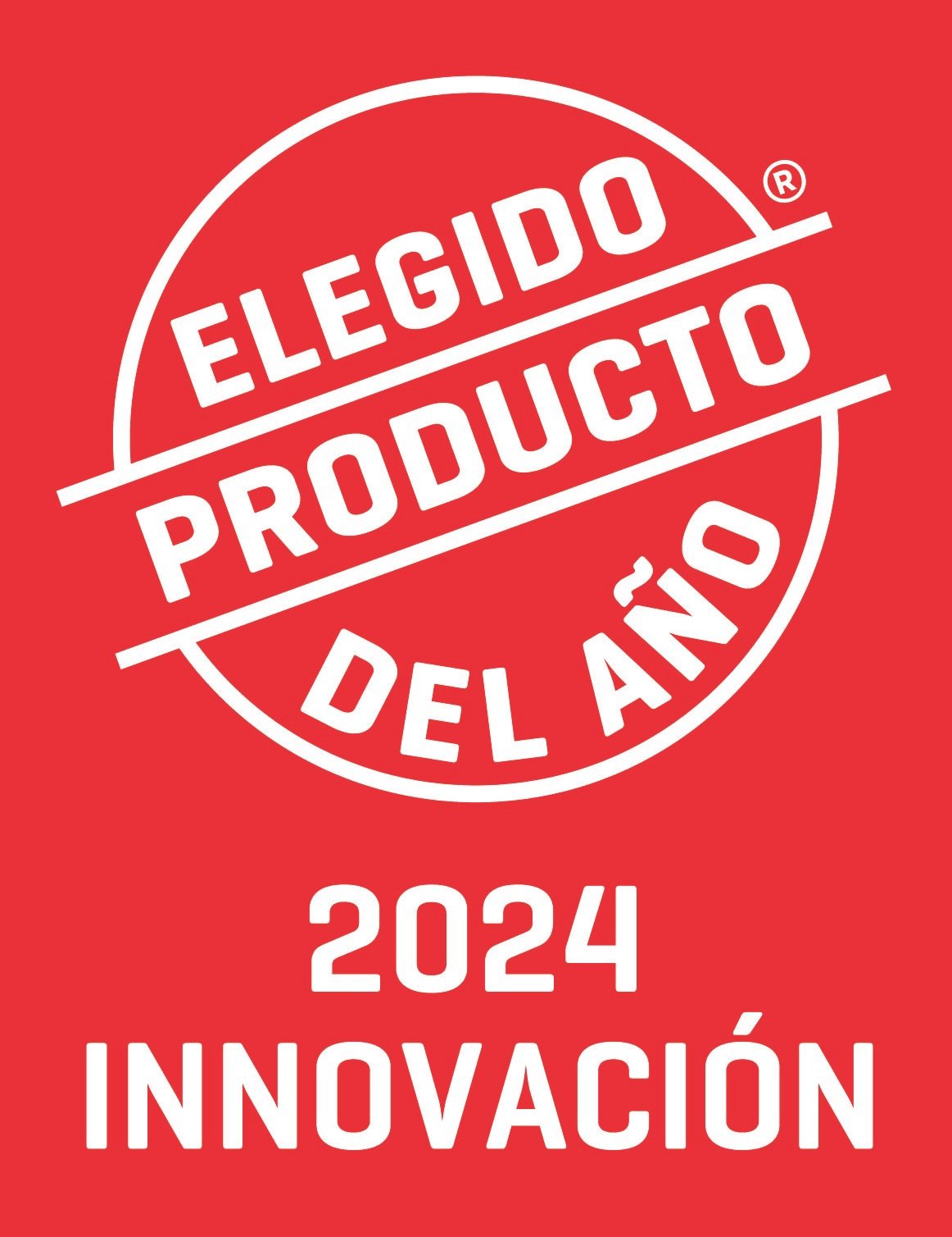 Sello rojo producto del año 2024