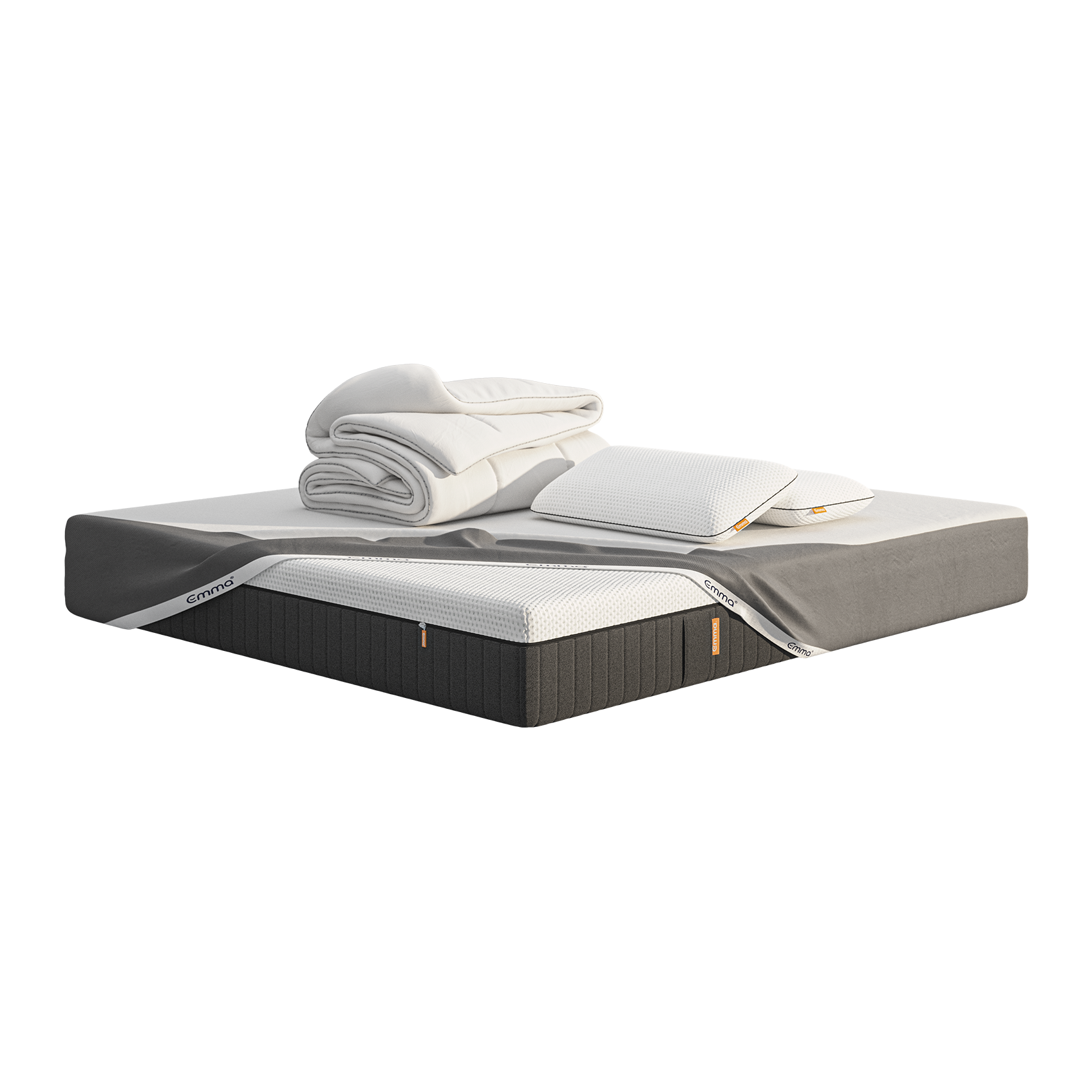 Emma Hybrid Premium Plus Mattress Bundle - Best support mattress.