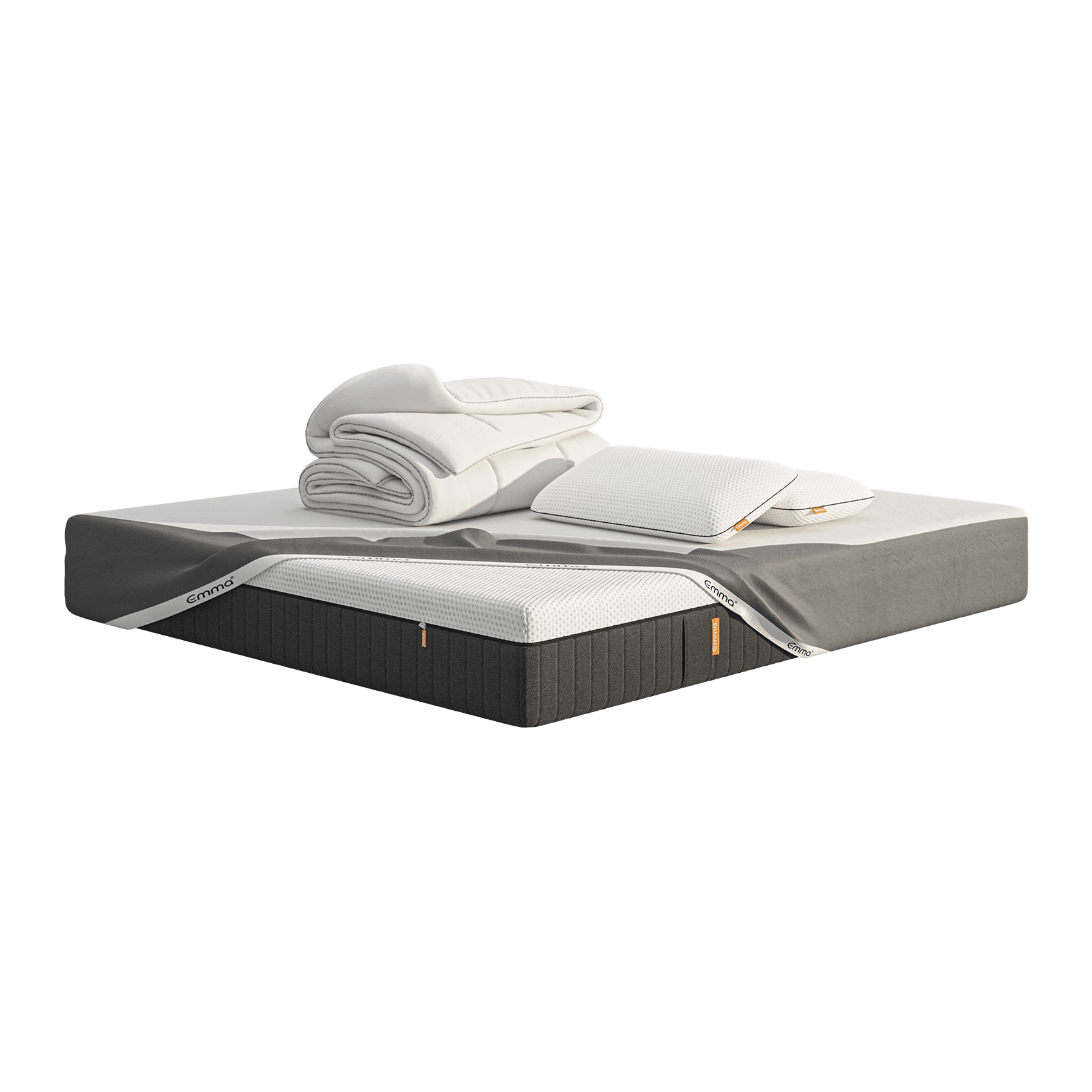 Emma Hybrid Premium Plus Mattress Bundle - Best support mattress.