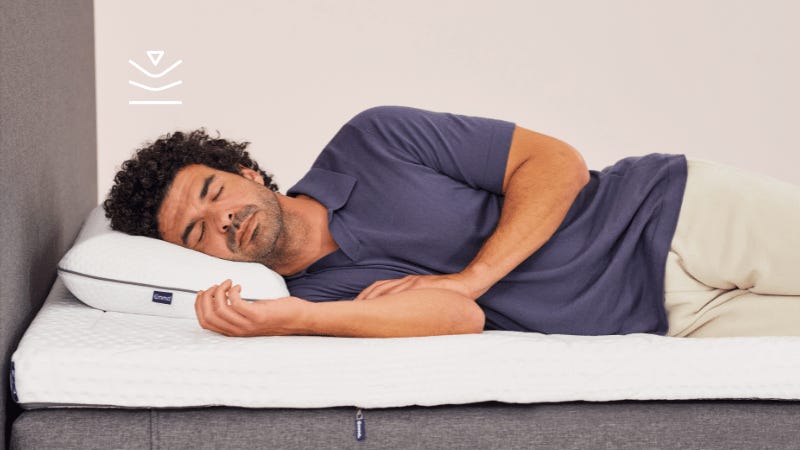 Almohada Emma Memory Adapt de 80 x 40cm, Ajustable, con Memory Foam y  Tecnología Alemana