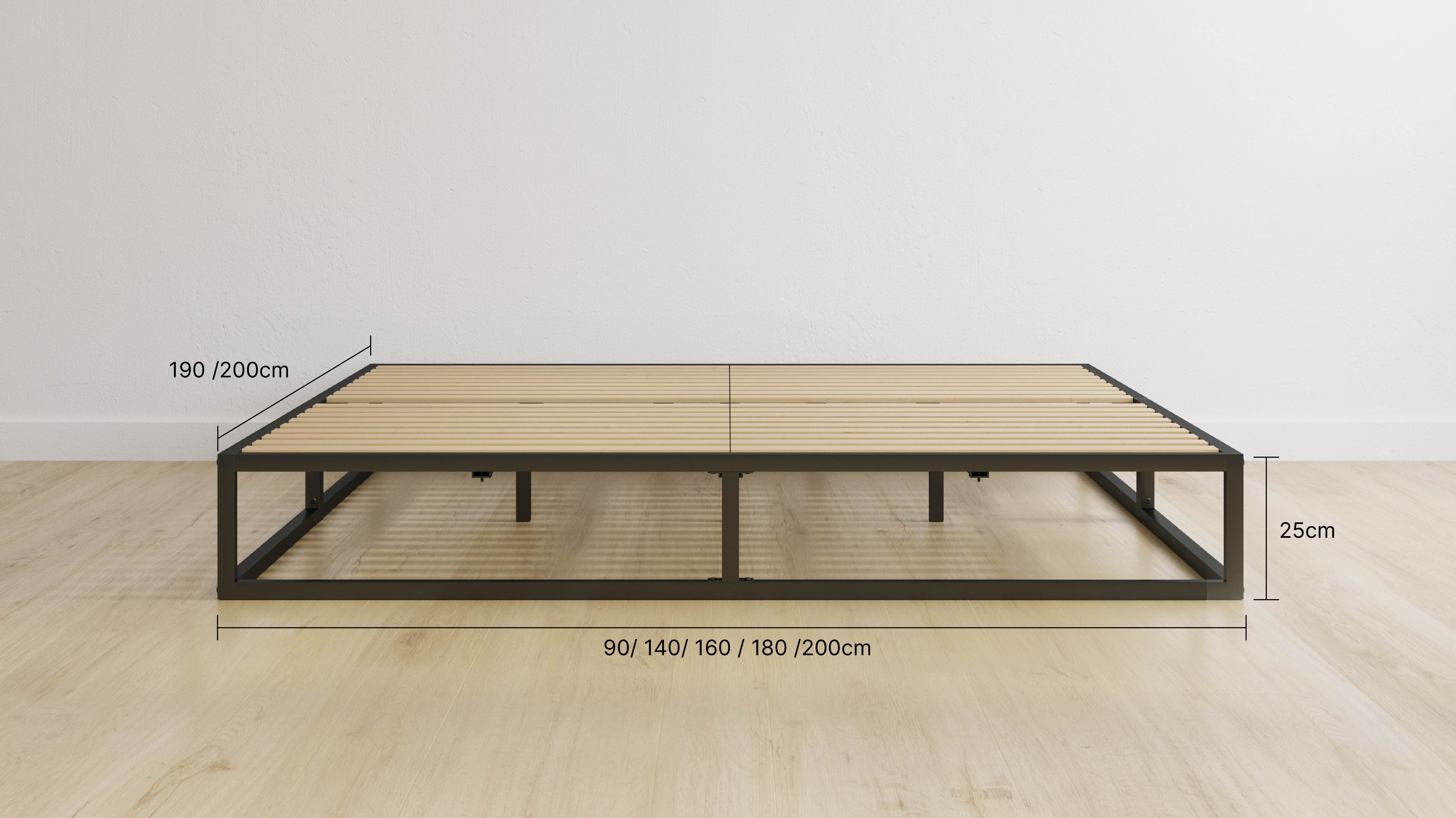 Emma Metal Bed Measurements