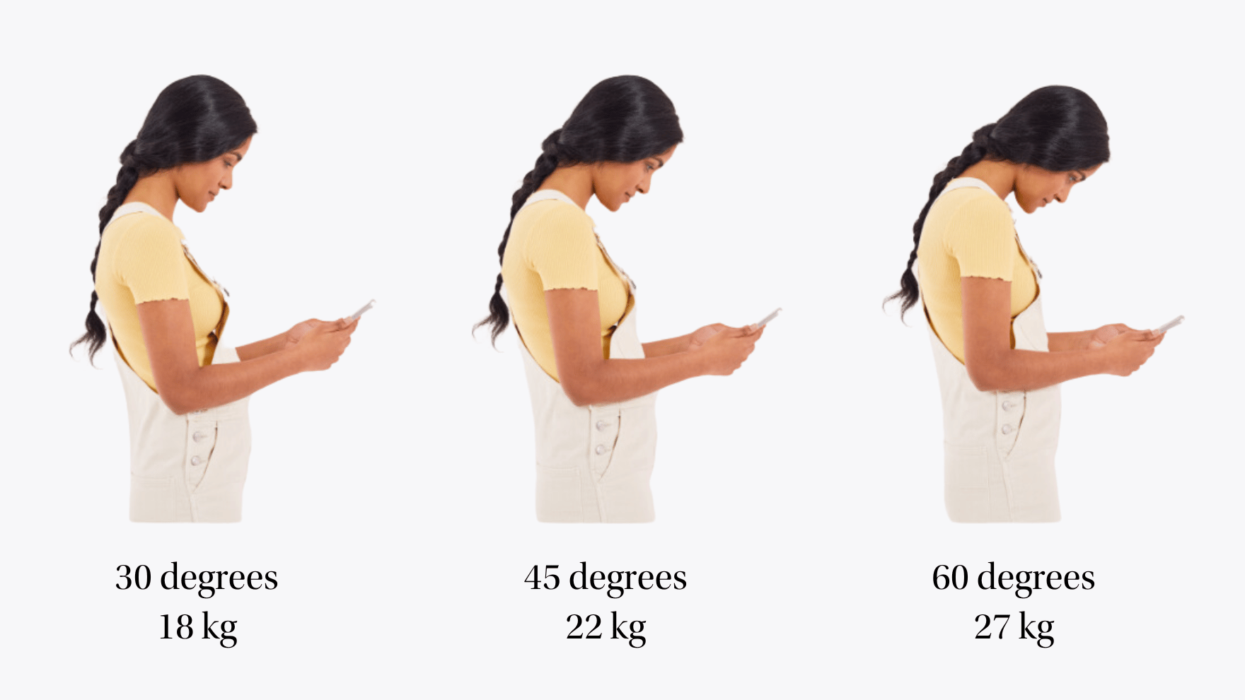 Emma Pillows vs Neck Pain - poor neck posture.