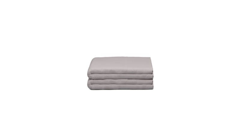 Fitted sheet - light gray