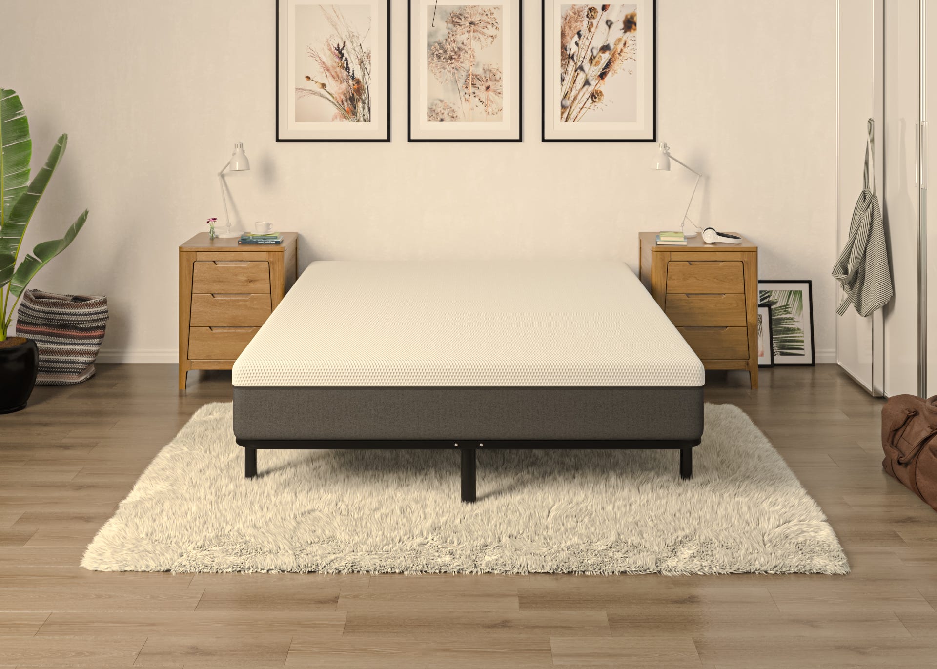 Emma Value Buy Bedroom Set - platform bed and mattress